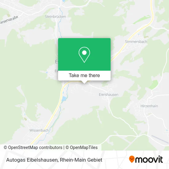 Карта Autogas Eibelshausen