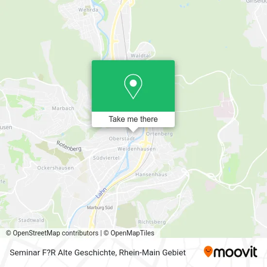 Карта Seminar F?R Alte Geschichte