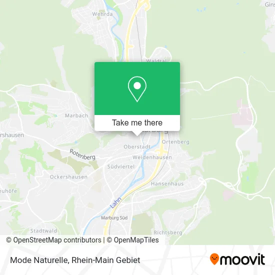 Mode Naturelle map