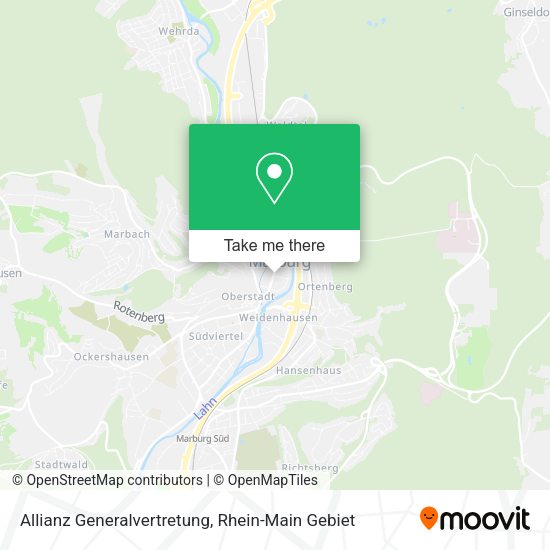 Карта Allianz Generalvertretung