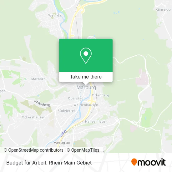 Карта Budget für Arbeit