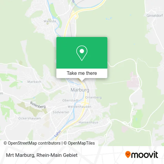 Карта Mrt Marburg