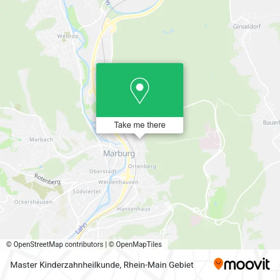 Карта Master Kinderzahnheilkunde