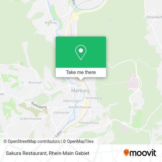 Карта Sakura Restaurant