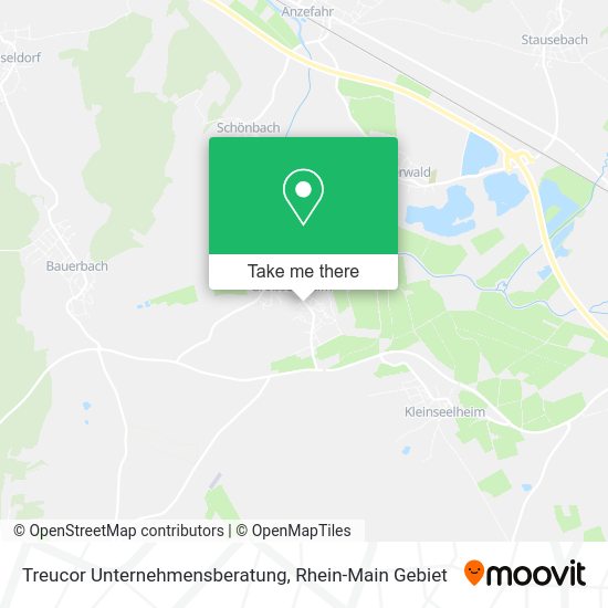 Карта Treucor Unternehmensberatung