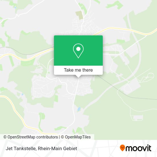 Карта Jet Tankstelle