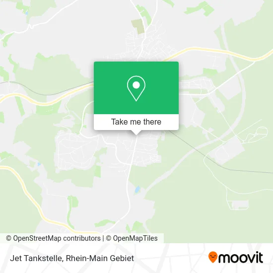 Карта Jet Tankstelle
