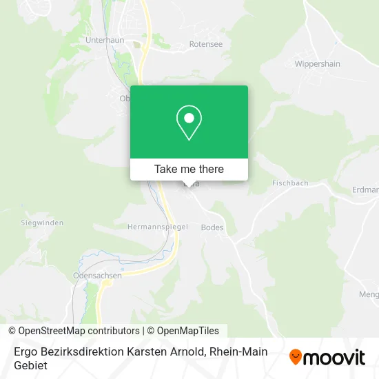 Карта Ergo Bezirksdirektion Karsten Arnold