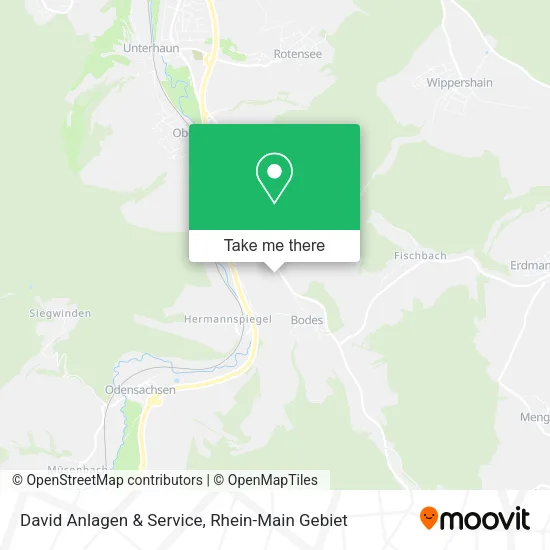 Карта David Anlagen & Service