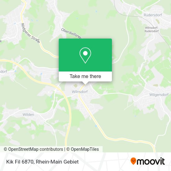 Карта Kik Fil 6870