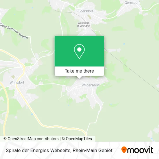 Карта Spirale der Energies Webseite