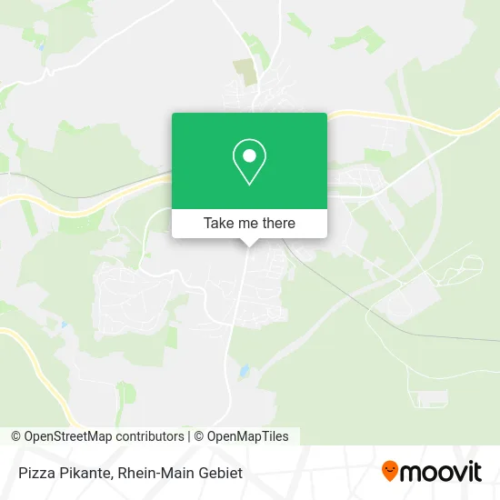 Карта Pizza Pikante