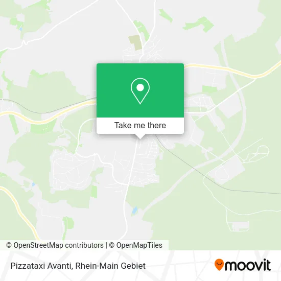 Карта Pizzataxi Avanti