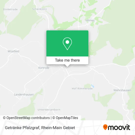 Карта Getränke Pfalzgraf