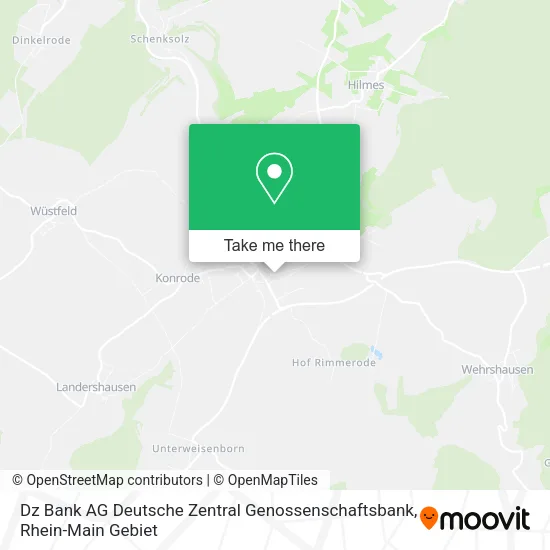 Карта Dz Bank AG Deutsche Zentral Genossenschaftsbank