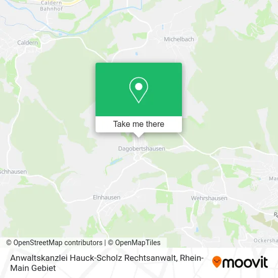 Карта Anwaltskanzlei Hauck-Scholz Rechtsanwalt