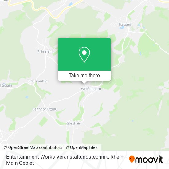 Карта Entertainment Works Veranstaltungstechnik