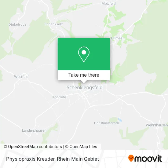 Карта Physiopraxis Kreuder