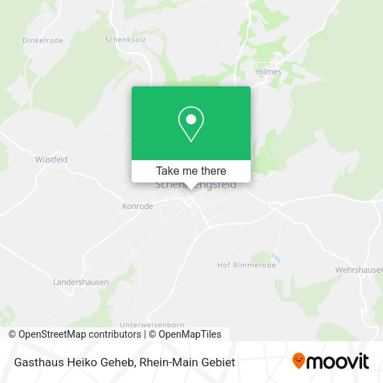 Карта Gasthaus Heiko Geheb