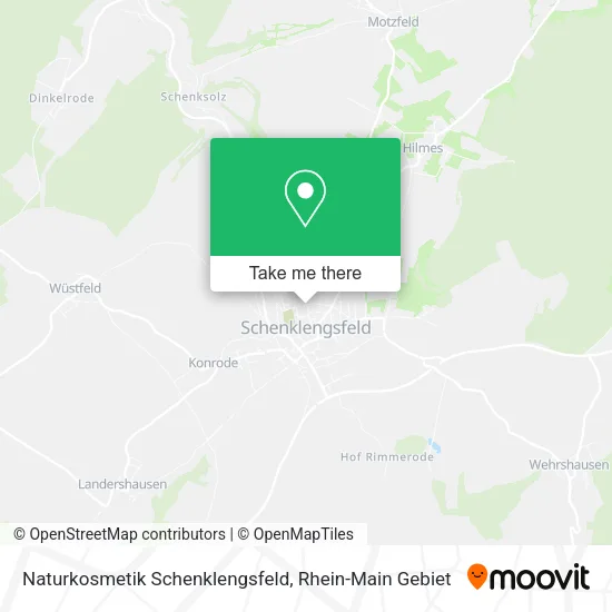 Карта Naturkosmetik Schenklengsfeld