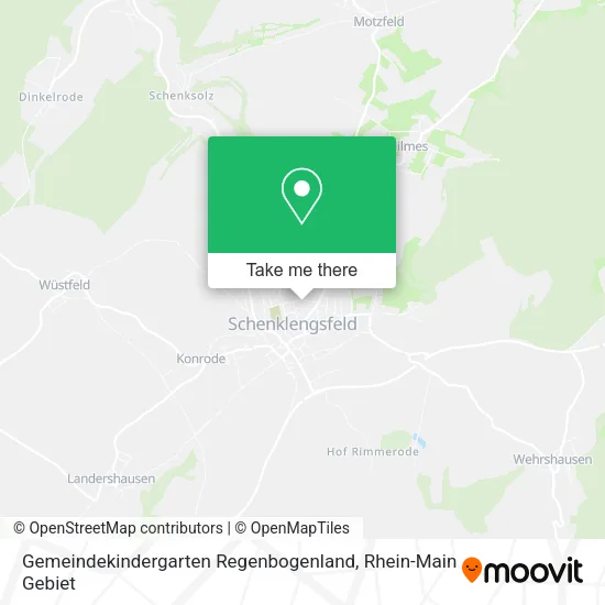Карта Gemeindekindergarten Regenbogenland