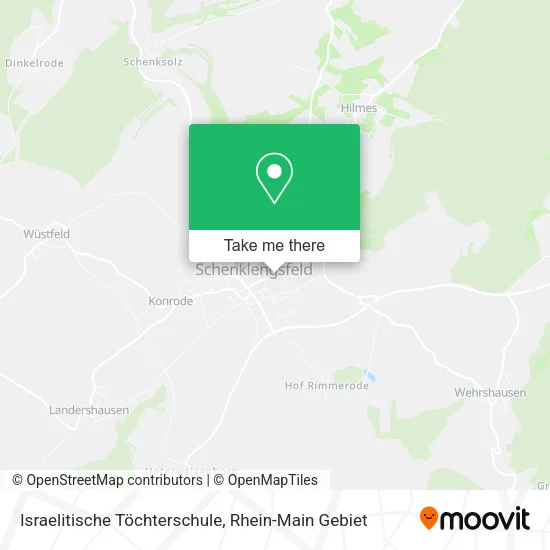 Карта Israelitische Töchterschule