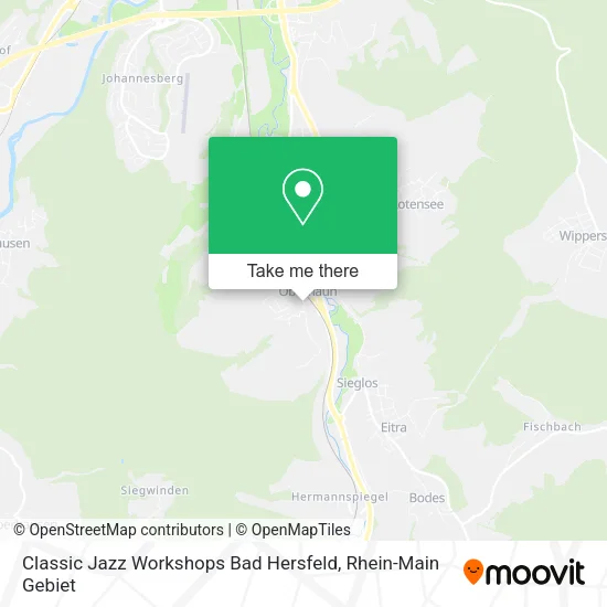 Карта Classic Jazz Workshops Bad Hersfeld