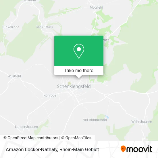 Карта Amazon Locker-Nathaly