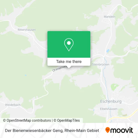 Карта Der Bienenwiesenbäcker Geng