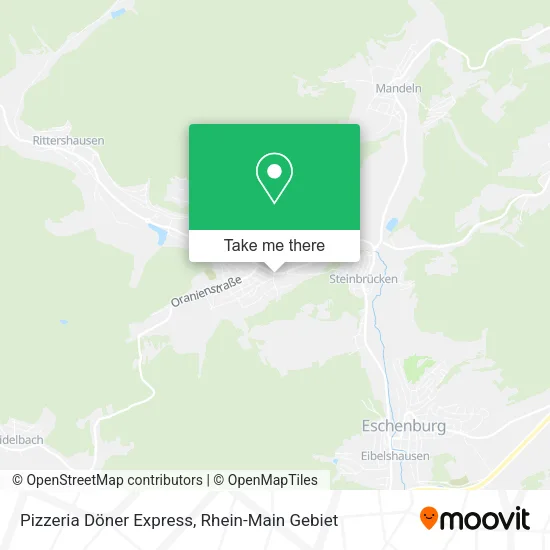 Карта Pizzeria Döner Express