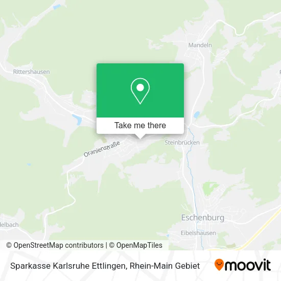 Карта Sparkasse Karlsruhe Ettlingen
