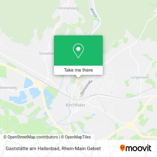Карта Gaststätte am Hallenbad
