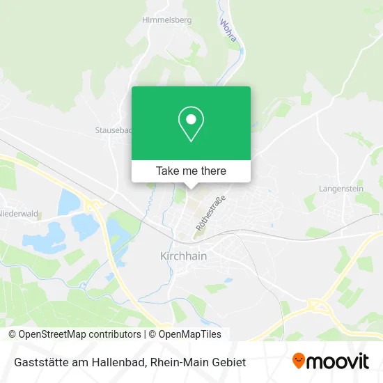 Карта Gaststätte am Hallenbad