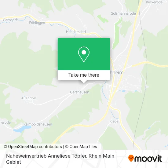 Карта Naheweinvertrieb Anneliese Töpfer