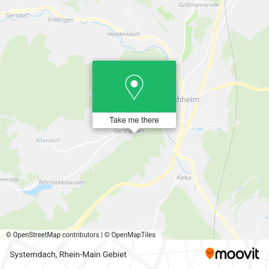 Карта Systemdach