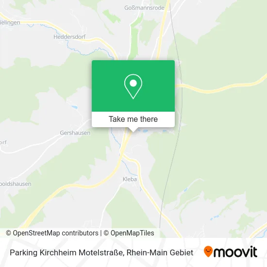 Карта Parking Kirchheim Motelstraße