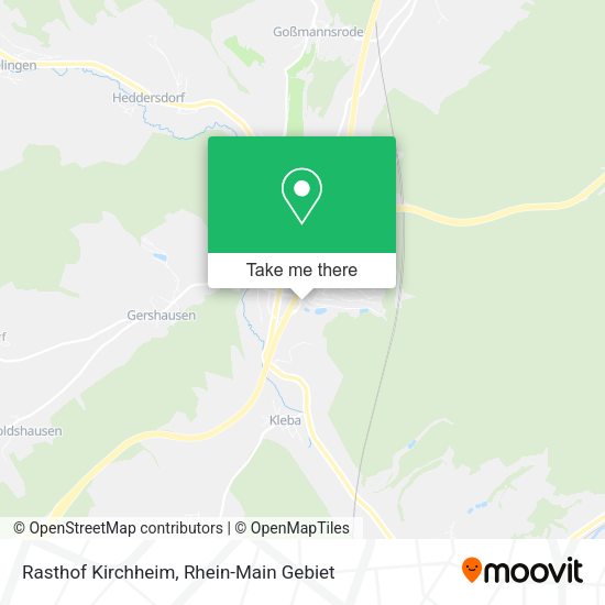 Карта Rasthof Kirchheim