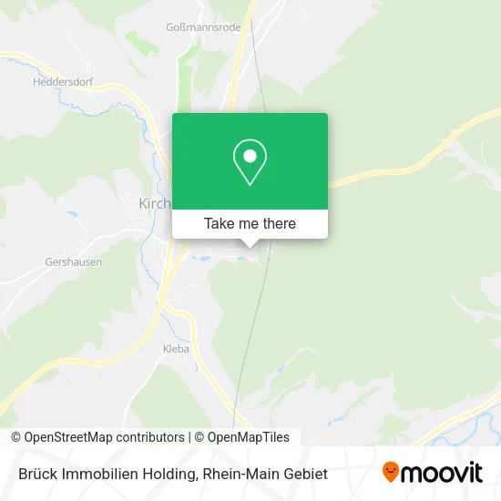 Карта Brück Immobilien Holding
