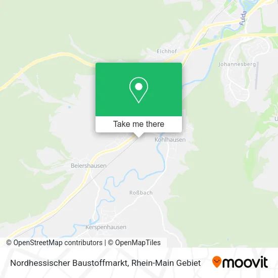 Карта Nordhessischer Baustoffmarkt