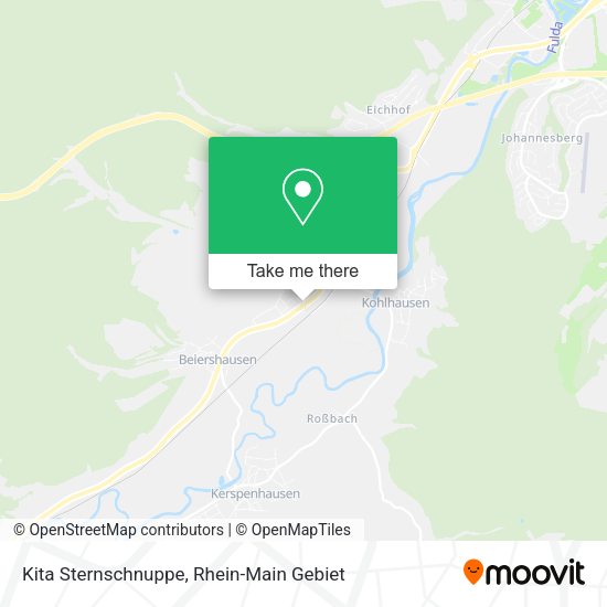 Карта Kita Sternschnuppe