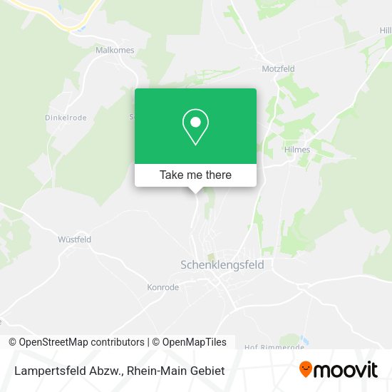 Карта Lampertsfeld Abzw.