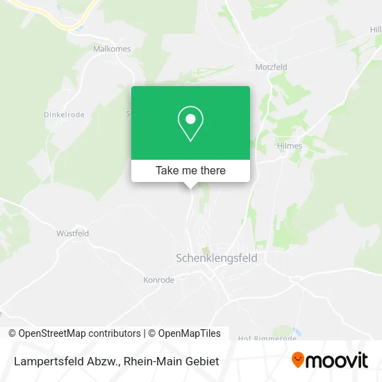 Карта Lampertsfeld Abzw.