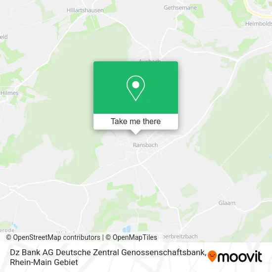 Карта Dz Bank AG Deutsche Zentral Genossenschaftsbank