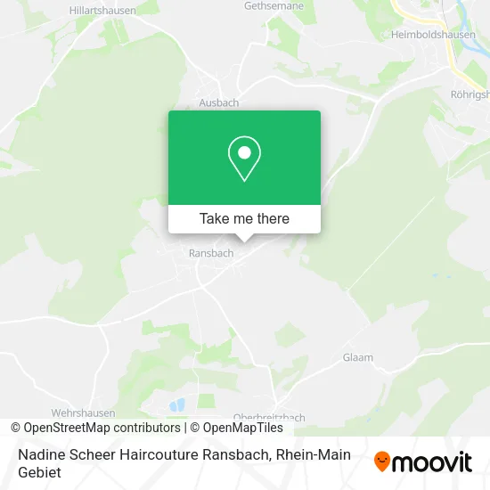 Карта Nadine Scheer Haircouture Ransbach