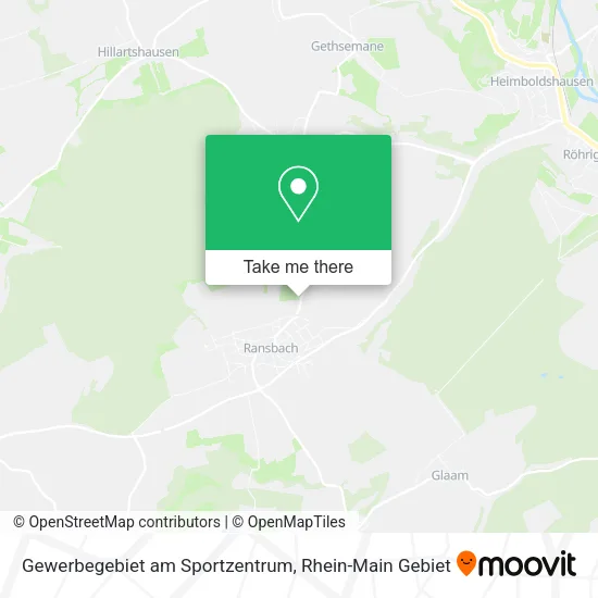 Карта Gewerbegebiet am Sportzentrum