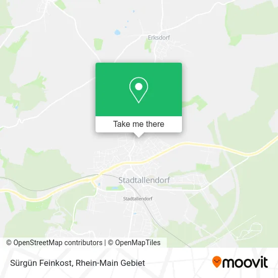 Карта Sürgün Feinkost