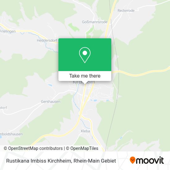 Карта Rustikana Imbiss Kirchheim