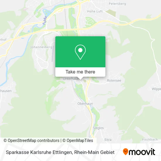 Карта Sparkasse Karlsruhe Ettlingen