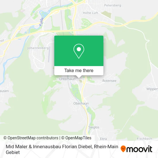 Карта Mid Maler & Innenausbau Florian Diebel