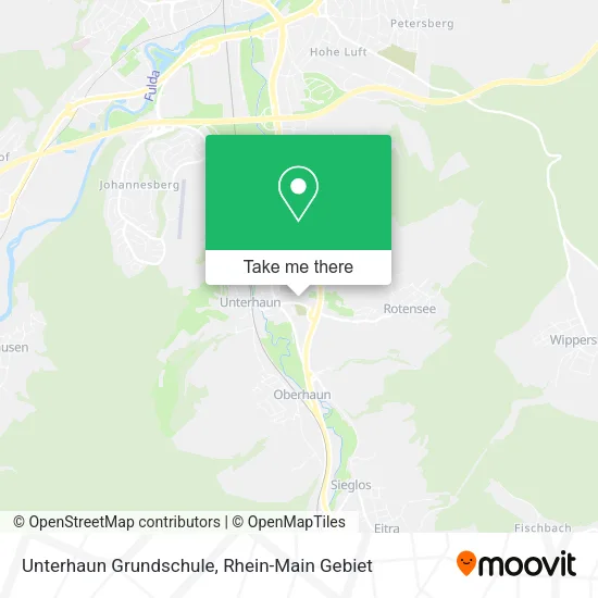 Карта Unterhaun Grundschule